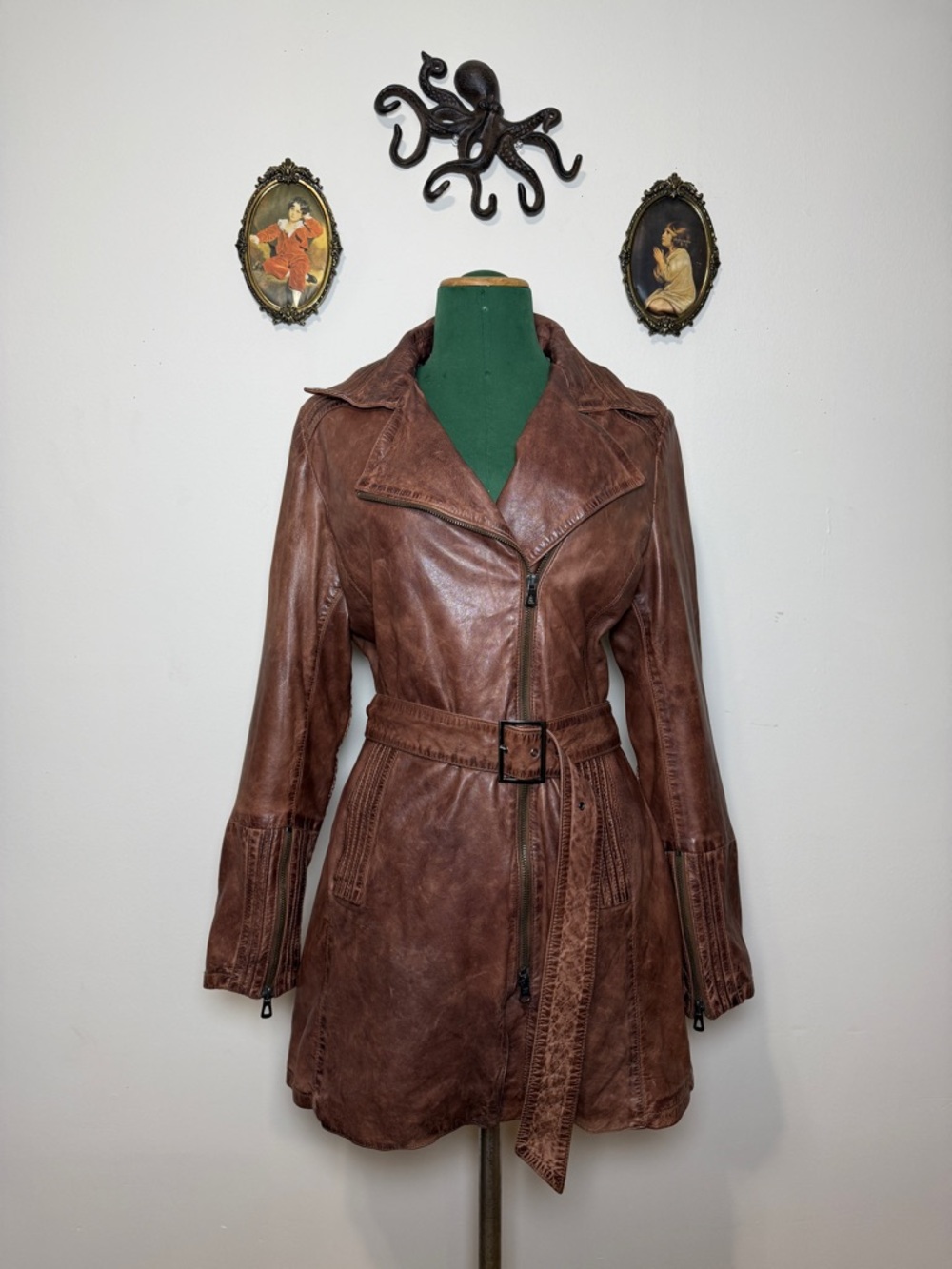 Bod & Christenson Leather trench